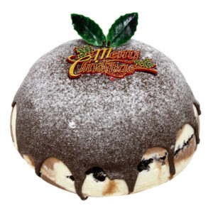 Large Marble Crunch Christmas Pudding