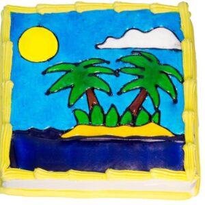 Custom Gel Image Cake